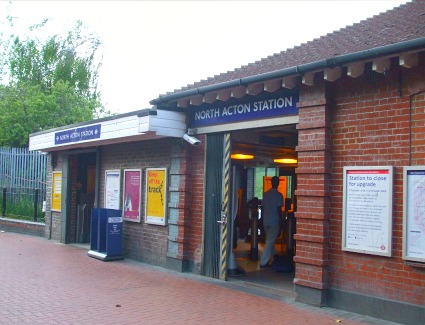 North Acton Tube Station, London